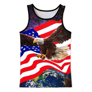 Camiseta sin Mangas Transpirable de Secado Rápido a Precio de Fábrica, Chaleco Deportivo Unisex para Gimnasio, Sublimación, Running - Product Image 1