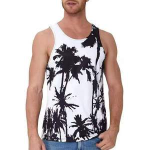New Arrival Custom Logo Men's Tank Tops Breathable Fitness Sportswear Wholesale Online Sale OEM Design Customizable Size - Product Image 1