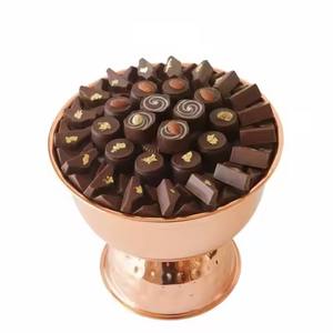 Bol en métal pour chocolat, bol de service en acier inoxydable pour bonbons et fruits secs - Product Image 2