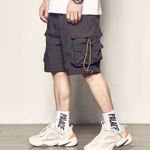 Shorts de course décontractés pour hommes, séchage rapide, style urbain, taille mi-haute, unisexe - Product Image 4