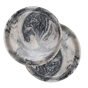 Elegant Resin <b>Bowl</b> with Natural Marbled Design for Sophisticated Home Decor and Dining Accessories - Product Image 3