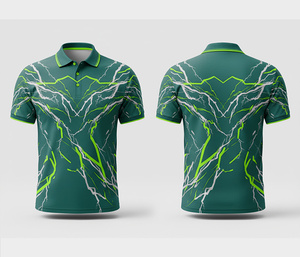 Full Sublimation Polo Shirt – High Performance Athletic Wear for Men Women Youth Quick-Dry Dry-Fit Active Polo - Product Image 3