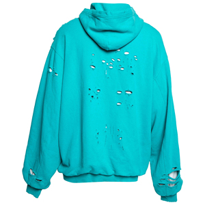 เสื้อฮู้ดดี้ผู้ชายคุณภาพพรีเมียมแบบซิปเต็มตัว ดีไซน์ทำสีซีดแบบวินเทจ สไตล์ดิสเทรส ขายดีที่สุด - Product Image 2