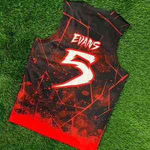 Camisetas Deportivas 7v7 Impresas Digitalmente, Totalmente Personalizadas, de Alto Rendimiento, Transpirables, 100% Poliéster, Manga Corta, Corte Regular, Unisex - Product Image 6