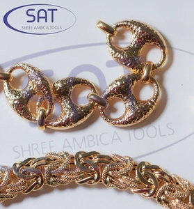 SAT Jewelry Gold <b>Silver</b> Eye Shaped Design Making Cutting Die Molds for <b>Chain</b> Bracelet Bangle Dies Malaysia NewYork Australia USA - Product Image 6