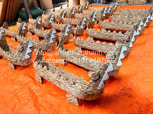 Cesta de juguetes creativa para guardería y niños, cesta de mimbre ecológica con forma de burro, organizador de juguetes de mimbre de fábrica vietnamita - Product Image 5