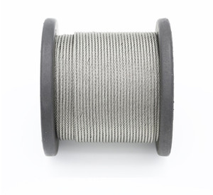 Venta Directa de Fábrica: Cable de Acero Inoxidable 304/316 Galvanizado 6x19, Acabado Brillante, Estándar ASTM, en Bobina de Madera, Corte a Medida - Product Image 5