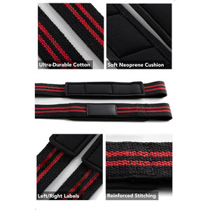 Bracelets de poignet unisexes en mélange de coton ultra résistants, antidérapants, légers, de qualité supérieure, en néoprène, rembourrés et doux, pour la salle de sport - Product Image 4