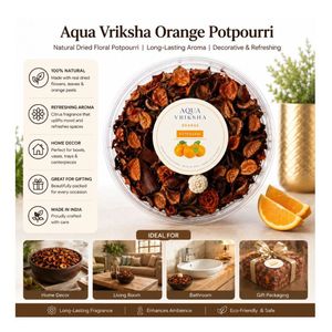 Natural Orange Potpourri Dried Flower Home Fragrance Decorative Bowl Filler - Product Image 3
