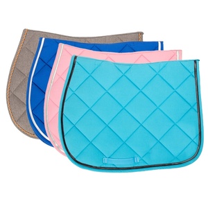 Équipement de cheval personnalisé de haute qualité Dressage respirant confortable/tapis de selle anglais doublure en tissu fabriqué meilleures normes - Product Image 6