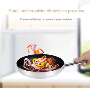Modern <b>Ceramic</b> Coated Saute <b>Pan</b> With Lid Eco Friendly Nonstick Surface Heavy Duty Forged Construction - Product Image 3