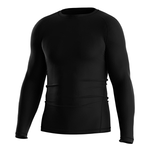 Custom <b>Mens</b> Long Sleeve Compression Rash Guard Gothic Skull Graphic Print Quick Dry Tight Fit Athletic <b>Base</b> <b>Layer</b> Workout Tops - Product Image 2