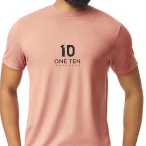 เสื้อยืดผู้ชาย CVC สีชมพูอมเทา ผ้าคอตตอนผสมพรีเมียม แขนสั้น ระบายอากาศได้ดี น้ำหนักเบา สวมใส่สบาย เสื้อเปล่าไม่มีลาย - Product Image 3