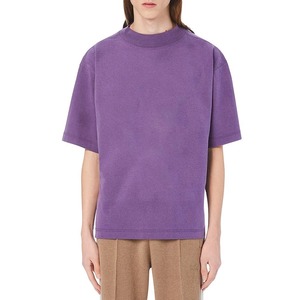 เสื้อยืดโอเวอร์ไซส์ผ้าคอตตอนฟอกสีสไตล์วินเทจ หนัก ทนทาน รับผลิตแบบ OEM ODM เสื้อยืดเปล่าสำหรับงานสกรีน เสื้อผ้าสตรีทแวร์สั่งทำได้ - Product Image 1