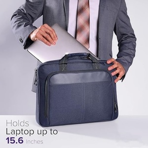 High Quality Wholesale Laptop Briefcase for Men Slim Business Office Computer Bag Waterproof Travel Work Bag OEM Custom Logo - Product Image 2