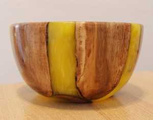 <b>Resin</b> and wooden Bowls in Custom <b>Colour</b> Multipurpose Kitchenware Available in Different Sizes for Table Decor With Customise - Product Image 4