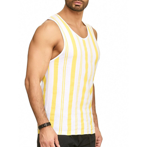 Canotte da <span class=keywords><strong>Uomo</strong></span> Ultima Moda, Bianche Senza Maniche, Morbide al Tatto, per Palestra, ad Asciugatura Rapida, a Prezzo Conveniente - Product Image 3