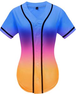 Lightweight Women Baseball Jersey Custom Sublimation Printed Team <b>Shirt</b> with Personalized Names and Numbers for Club Apparel - Product Image 5