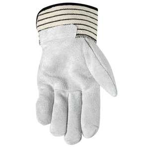 Gants de travail de soudage renforcés avec protection de la paume, doublure douce, ajustement confortable, gants de travail personnalisés pour la soudure - Product Image 5