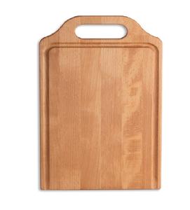 Planche à découper en bois massif d'acacia avec poignée, planche à découper portable, double face, plateau alimentaire prêt pour la restauration, épaisseur 1,5 cm - Product Image 5