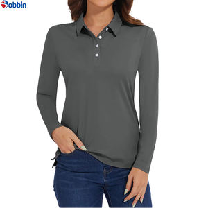 Camisetas Polo para Mujer Más Vendidas, Camisetas Polo de Manga Larga para Verano, Camisetas de Tenis para Mujer, Ropa Urbana de Algodón para Mujer - Product Image 1