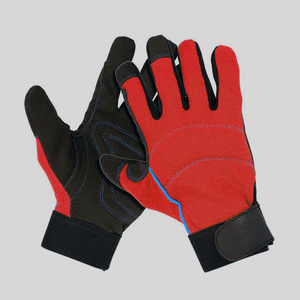 Synthetic Leather Mechanical Gloves Heavy Duty Soft and Comfortable Cut Resistant Household Gardening Gloves Hand Protection - Product Image 2