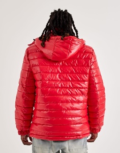 เสื้อแจ็คเก็ตพัฟเฟอร์แบบ OEM สำหรับผู้ชาย  รับสั่งทำโลโก้  เสื้อแจ็คเก็ตลำลองสำหรับฤดูหนาวสำหรับผู้ชาย มีกระเป๋า  พร้อมบริการ OEM - Product Image 3