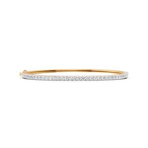 Pulsera de Lujo de Oro de 14K con Diamante Cultivado en Laboratorio Certificado por IGI de 1CT, Regalo para Fiestas, Venta al por Mayor, Fabricante de Joyería OEM ODM - Product Image 2