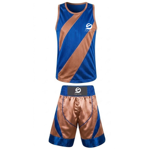 Conjunto de Uniforme de Boxeo Profesional para Artes Marciales Mixtas (MMA), Kickboxing, Uniformes de Boxeo Personalizados al por Mayor - Product Image 2