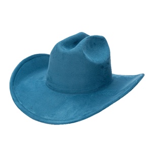 Sombrero de Vaquero de Gamuza a la Moda, Nuevo Sombrero para Hombre y Mujer, Informal, para Fiesta, de Ala Ancha - Product Image 2