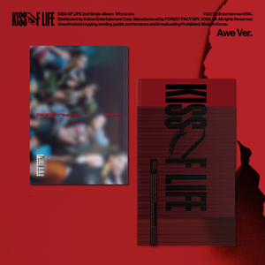 KISSOFLIFE 2ème album single Who is she Awe Ver Album CD officiel Kpop Corée - Product Image 2
