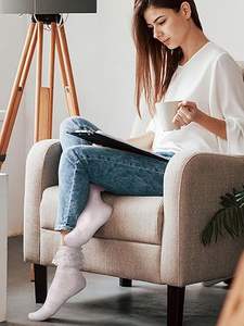 Calcetines Casuales de Invierno para Hombre de Primera Calidad, Personalizables, Transpirables, Cómodos, de Punto, con Spandex/Nylon, Resistentes a Desgarros - Product Image 4