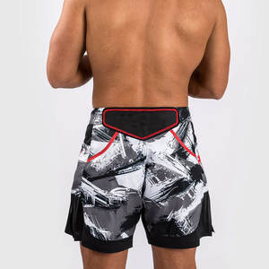 Shorts UFC MMA personnalisés de haute qualité, respirants, extensibles, à séchage rapide, légers, pour la boxe, le Jiu Jitsu et le Kimono - Product Image 6