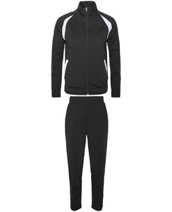 Survêtement sportif noir pour homme WARPRO INDUSTRY, 2 en 1, lourd, 100% coton, manches longues, fermeture à capuche, séchage rapide, coupe classique - Product Image 2
