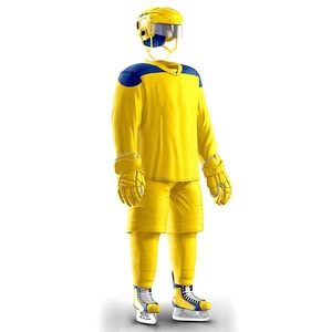 Paquete de Uniforme de Hockey sobre Hielo para Equipo Profesional, Ajuste Atlético Cómodo con Acabado de Color Duradero - Product Image 5