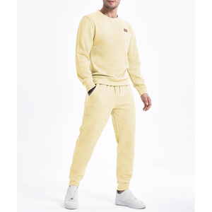 Comfortable Sweatsuit <b>Set</b> with <b>Matching</b> Sweatshirt and <b>Joggers</b> for Unisex Lounge Travel and Everyday Activities - Product Image 2