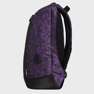 Arctic Fox Slope Trisiac Anti-Theft <b>Laptop</b> Backpack with USB Port Oxford Travel <b>Bag</b> for Office and Commute (Purple) - Product Image 3