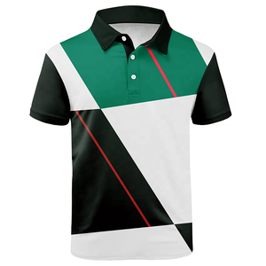 Polo de Verano para Hombre, Camiseta Polo Deportiva Informal, Polo de Moda de Manga Corta con Solapa para Hombre - Product Image 1