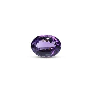 Natural Pear-Shaped Amethyst Loose Gemstone-12.9 Carat Faceted Cut for Fine Jewelry - Product Image 1