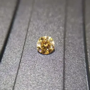 Diamante Cultivado en Laboratorio CVD, Certificado IGI, Corte Excelente 3EX, 3CT, Redondo, Amarillo SI1, para Anillo de Compromiso, Proveedor de Joyería Fina, Venta al Por Mayor - Product Image 4