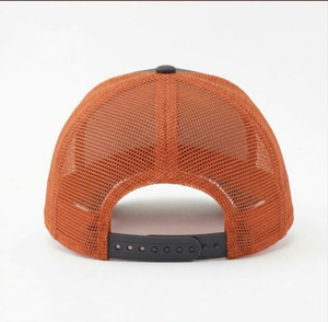 Casquette trucker structurée en maille polyester à 6 panneaux pour hommes et femmes, chapeau de pêche à visière incurvée, style vietnamien - Product Image 3