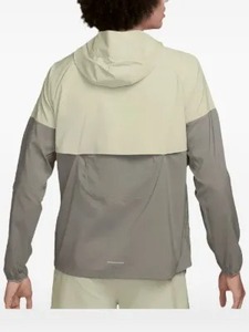 Men's Hooded Windbreaker <b>Jacket</b> Solid Color Zipper Closure Sporty Casual Outdoor Wear Spring Polyester Material - Product Image 2