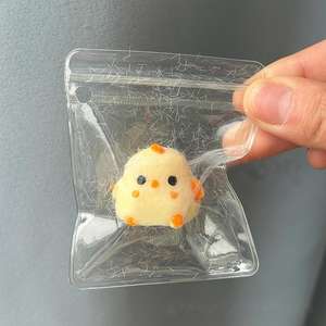 CHENXI Popular Colgante de Pollito, Juguetes Blandos Antiestrés Kawaii para Niños, Juguetes Sensoriales Mochi Fidget - Product Image 6