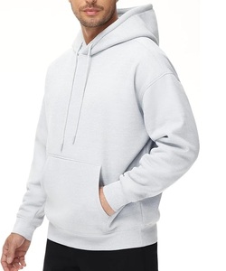 Sweat à capuche pour homme, best-seller, 100% coton, doublé, manches longues, col tombant, uni, confortable, grande taille, personnalisable - Product Image 4