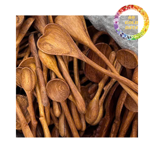 Cuchara de Madera de Alta Calidad, Madera Natural, Utensilio de Cocina Ecológico para Cocinar y Mezclar - Product Image 6