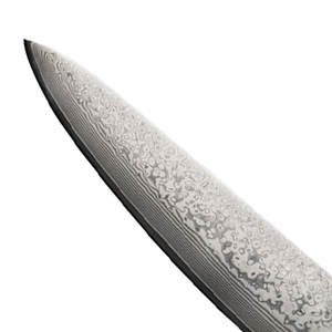 Cuchillo de Cocina de Acero de Damasco, Hoja de Espiga Completa, Mango de Madera, Profesional, Forjado a Mano, Ecológico, Apto para Lavavajillas - Product Image 6