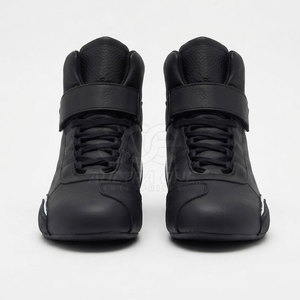 Zapatos de Carreras de Karting Premium para Tobillo, Diseño Ligero, Parte Superior de Cuero Genuino, Ajuste Cómodo, Agarre Fuerte, Práctica en Pista, Competición - Product Image 3