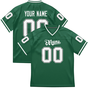 Maillot de football américain personnalisé en twill pour équipes sportives, avec logo et numéro brodés - Product Image 2