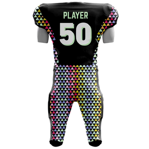 Vêtements de sport respirants à séchage rapide, uniforme de football américain avec short au-dessus du genou pour homme et femme - Product Image 6