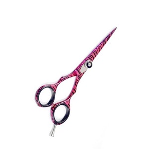 Ciseaux de barbier professionnels de qualité supérieure en acier inoxydable, ciseaux droits et tranchants pour salon de coiffure, fabriqués au Pakistan - Product Image 2